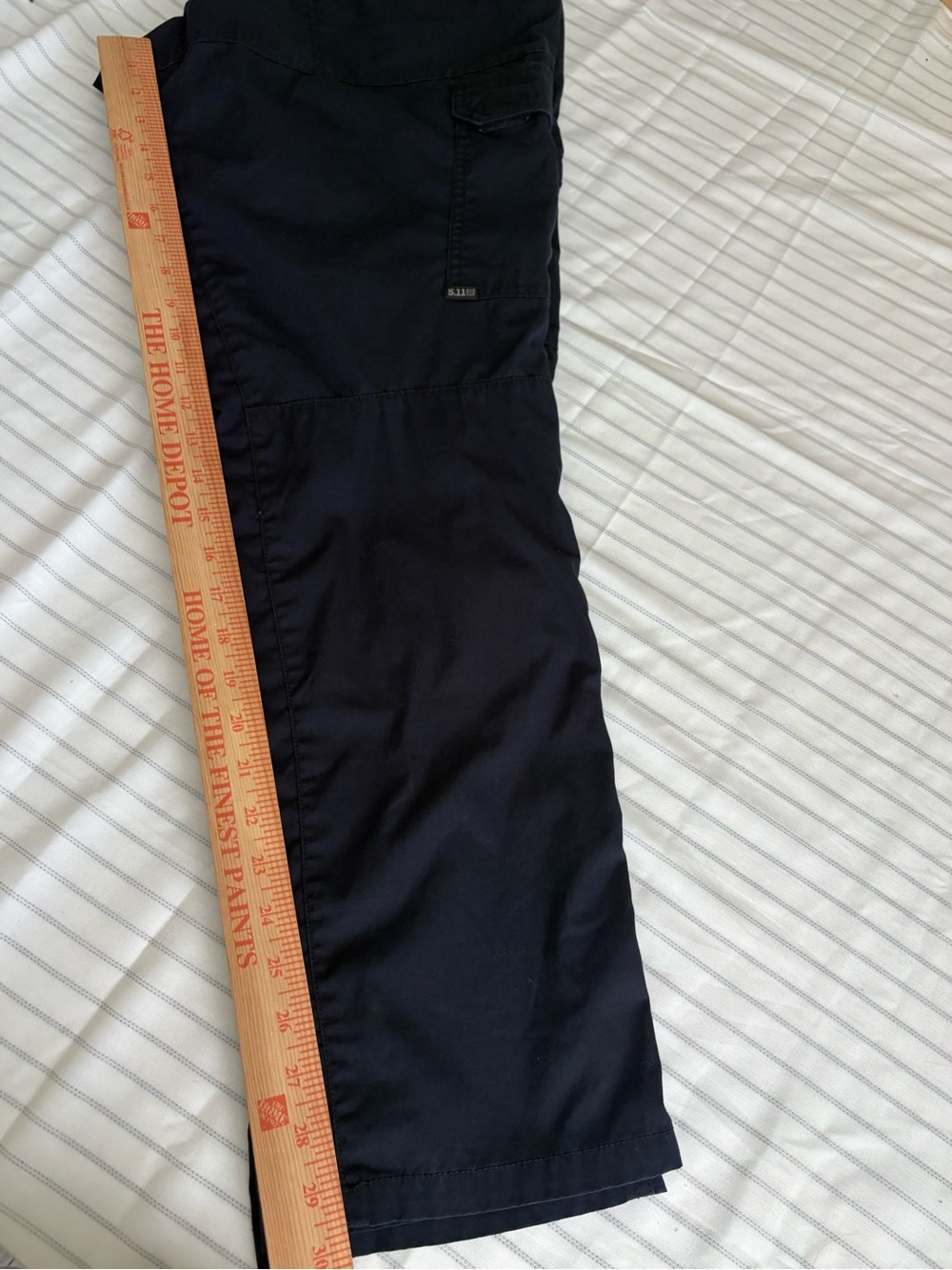 5.11 Tactical Men's Dark Navy Cargo Pants - Picture 8 of 10